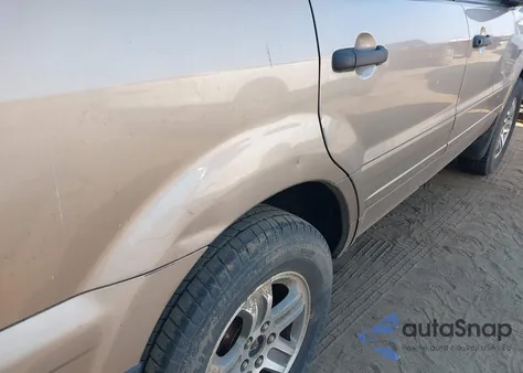 2004 Honda Pilot Ex-L из США, поврежденный, VIN 2HKYF18674H616366